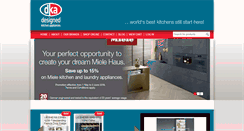 Desktop Screenshot of dkashowrooms.com.au